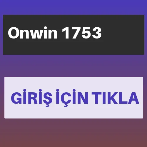 Onwin Mobil giriş yap